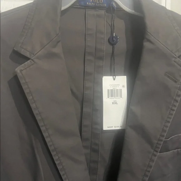 Polo by Ralph Lauren Charcoal Blazer - Picture 6 of 9